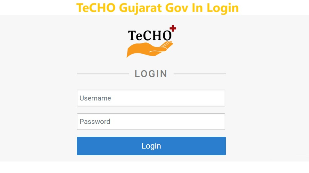 Step-by-Step Guide to techo.gujarat.gov.in Login