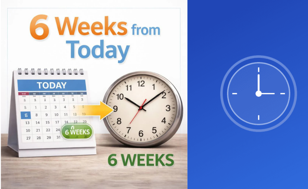 6 Weeks From Today: What Date Is It? Complete Guide